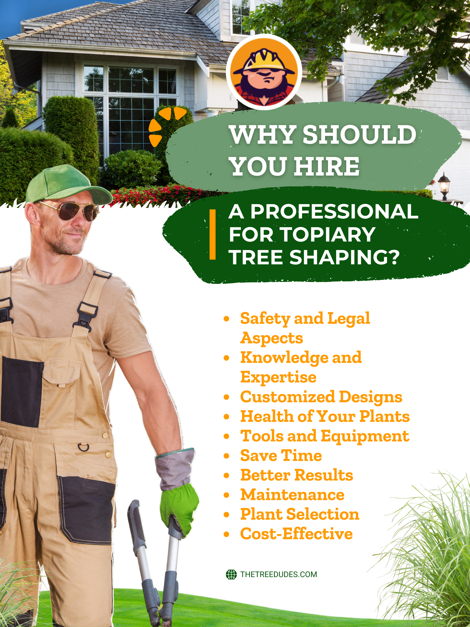 Topiary Tree Shaping - Why Should You Hire a Professional