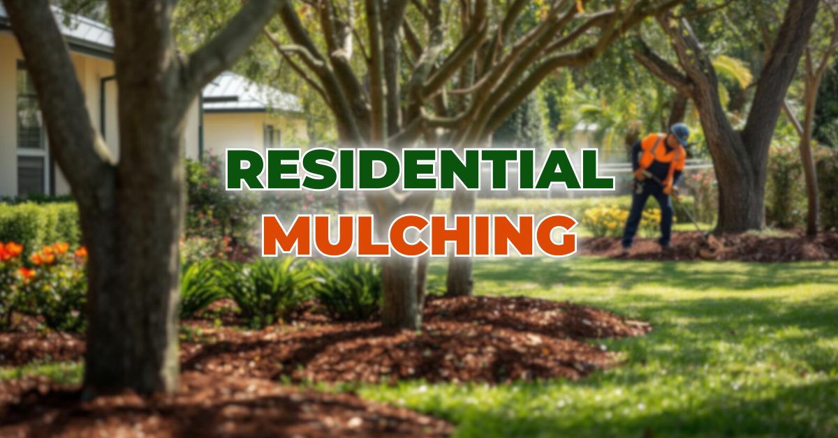 Residential Mulching