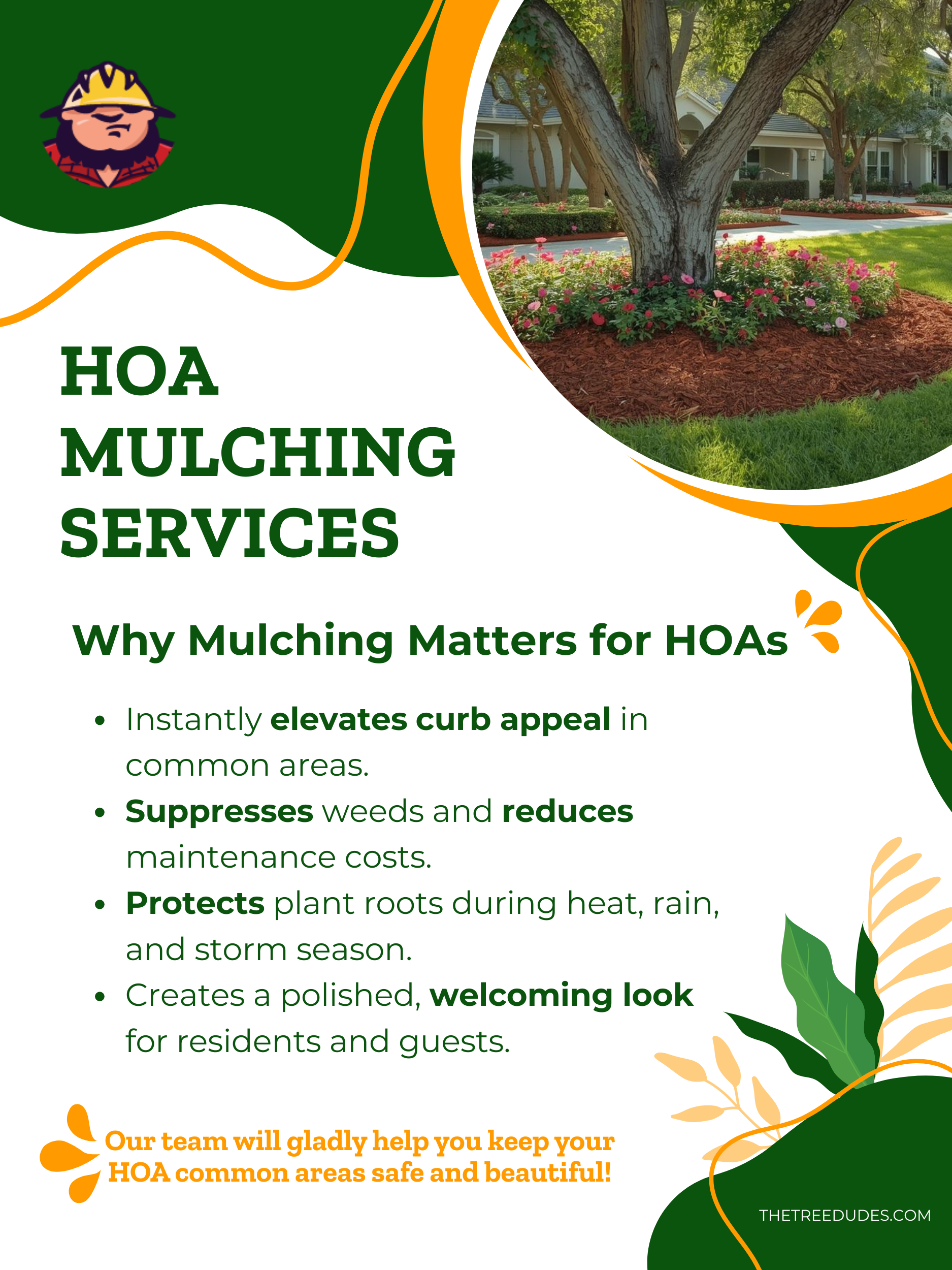 HOA Mulching Services